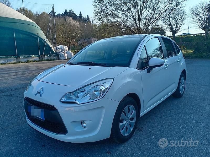 Usata Citroën C3 Attraction 60 CV (44 kW) 2012 Bianco Berlina