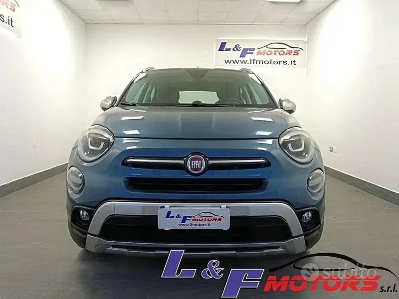 Usata Fiat 500X Cross 150 CV (110 kW) 2019 Blu SUV