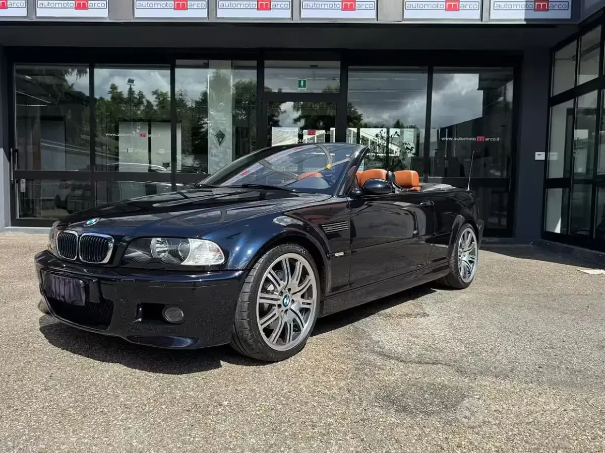 Usata BMW M3 343 CV (252 kW) 2002 Blu Cabrio