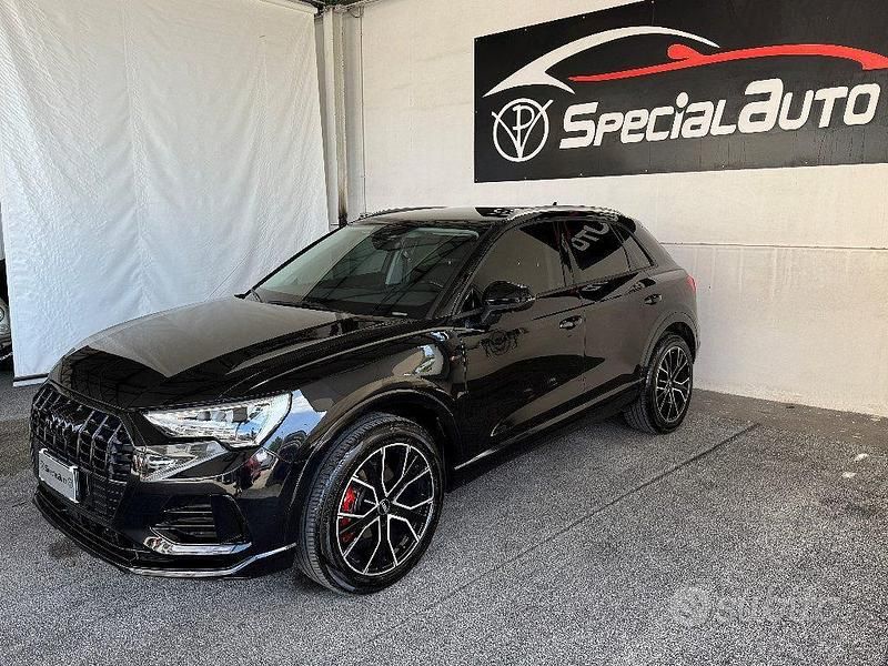 Usata Audi Q3 S-Line 150 CV (110 kW) 2020 Nero SUV