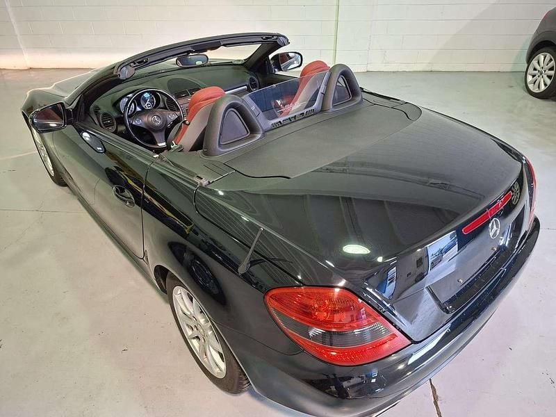 Usata Mercedes SLK200 2LOOK Edition 184 CV (135 kW) 2008 Nero Cabrio