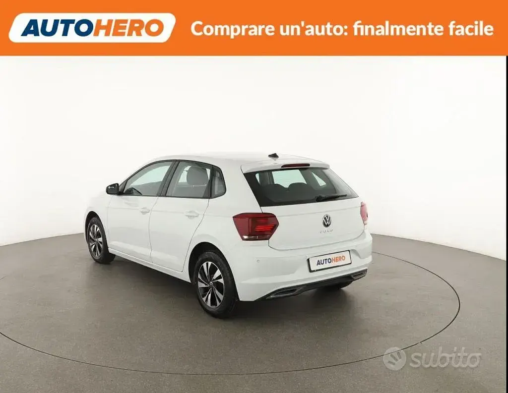Usata VW Polo 80 CV (58 kW) 2021 Bianco Utilitaria