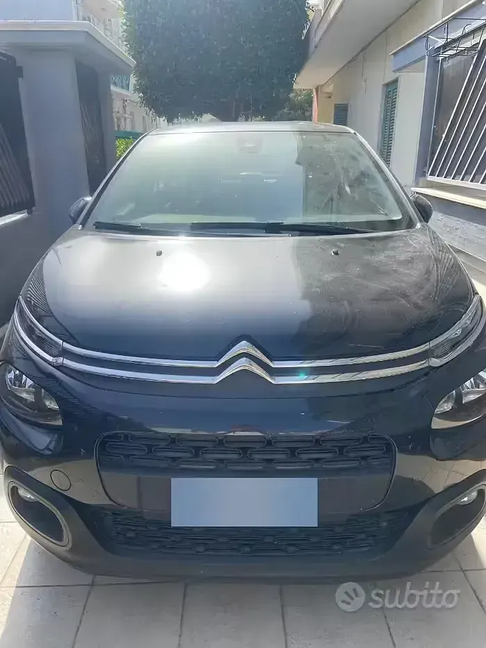 Usata Citroën C3 83 CV (61 kW) 2019 Nero Utilitaria