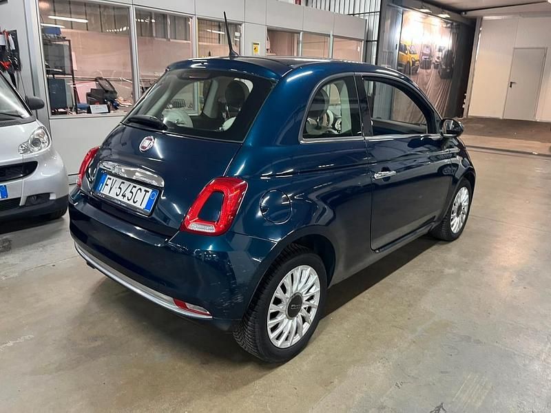 Usata Fiat 500 Lounge 95 CV (69 kW) 2019 Blu Utilitaria