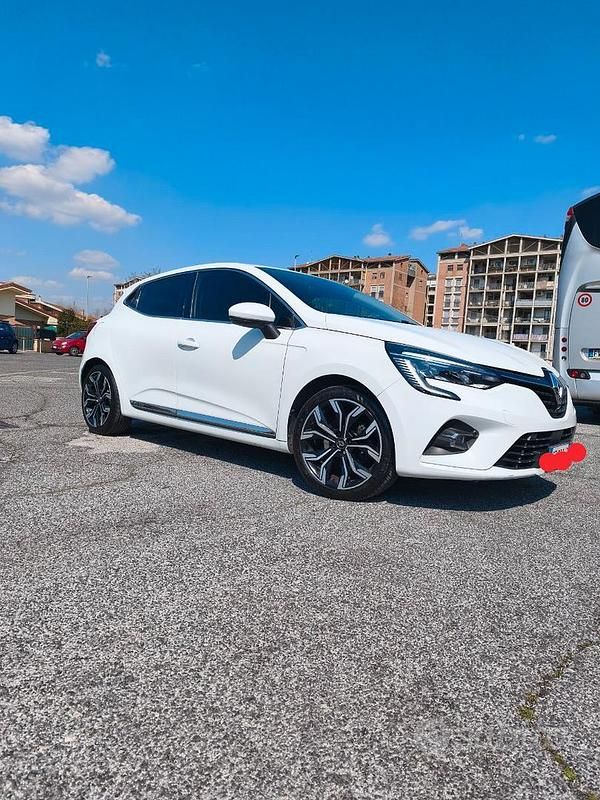 Usata Renault Clio V 131 CV (96 kW) 2020 Bianco Utilitaria