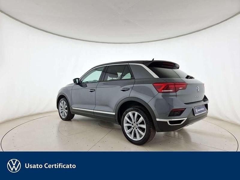 Usata VW T-Roc Advance 150 CV (110 kW) 2020 Indium grey metallizzato nero SUV