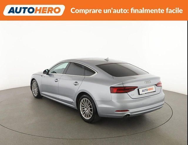 Usata Audi A5 150 CV (110 kW) 2019 Argento Coupé