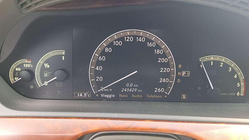 Usata Mercedes S320 Avantgarde 235 CV (172 kW) 2009 Nero Berlina