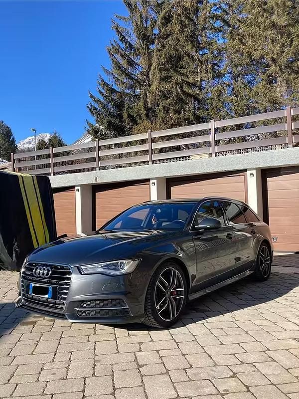 Usata Audi A6 S-Line 218 CV (160 kW) 2015 Grigio Station wagon