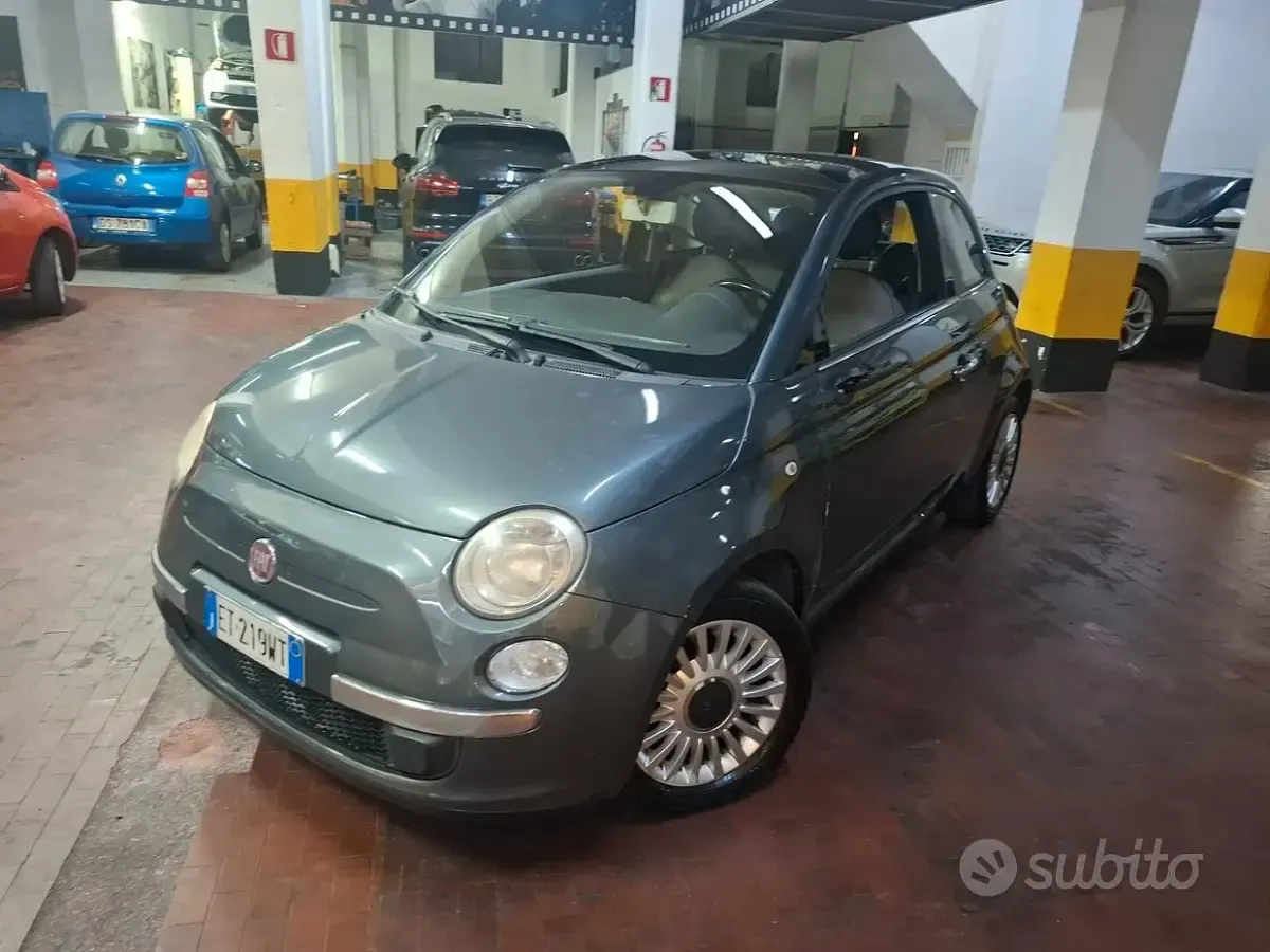 Usata Fiat 500 Lounge 69 CV (50 kW) 2014 Grigio Berlina