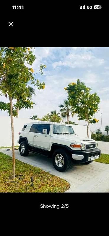 Usata Toyota FJ Cruiser 239 CV (175 kW) 2010 Bianco SUV