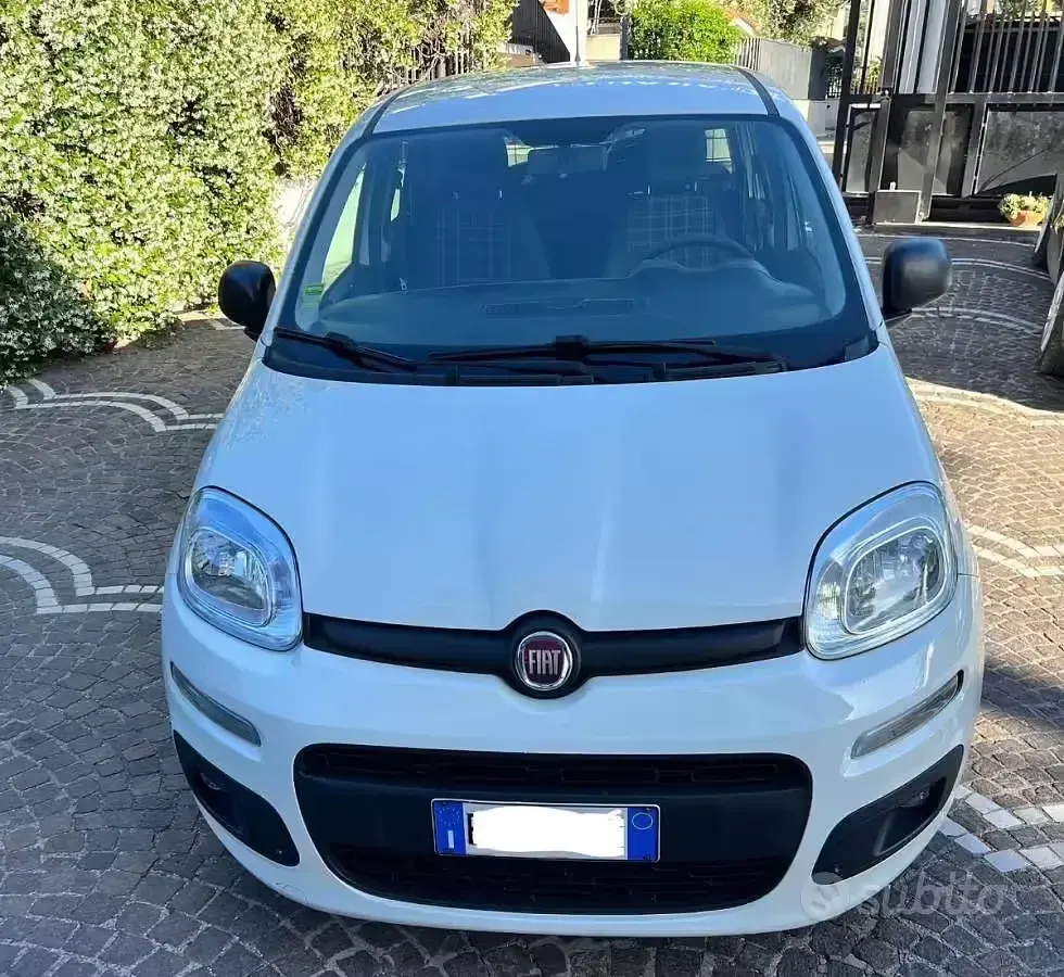 Usata Fiat Panda S 75 CV (55 kW) 2014 Bianco Utilitaria
