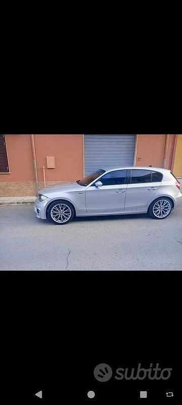 Usata BMW 118 143 CV (105 kW) 2007 Grigio Utilitaria