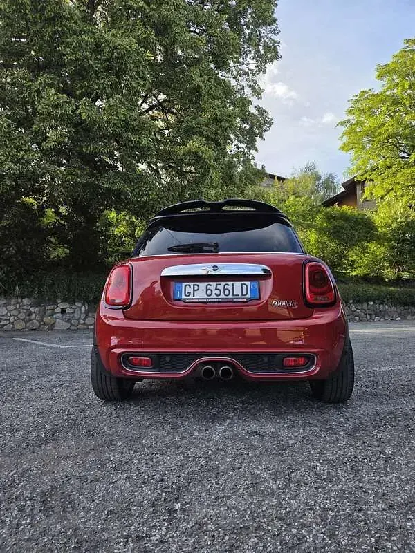 Usata Mini Cooper S 192 CV (141 kW) 2015 Rosso Utilitaria