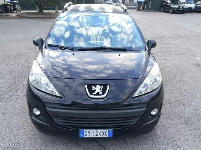 Käytetty Peugeot 207 Sport 73 HP (53 kW) 2009 Musta Farmari