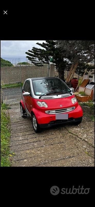 Usata Smart ForTwo Coupé 61 CV (44 kW) 2004 Rosso Coupé