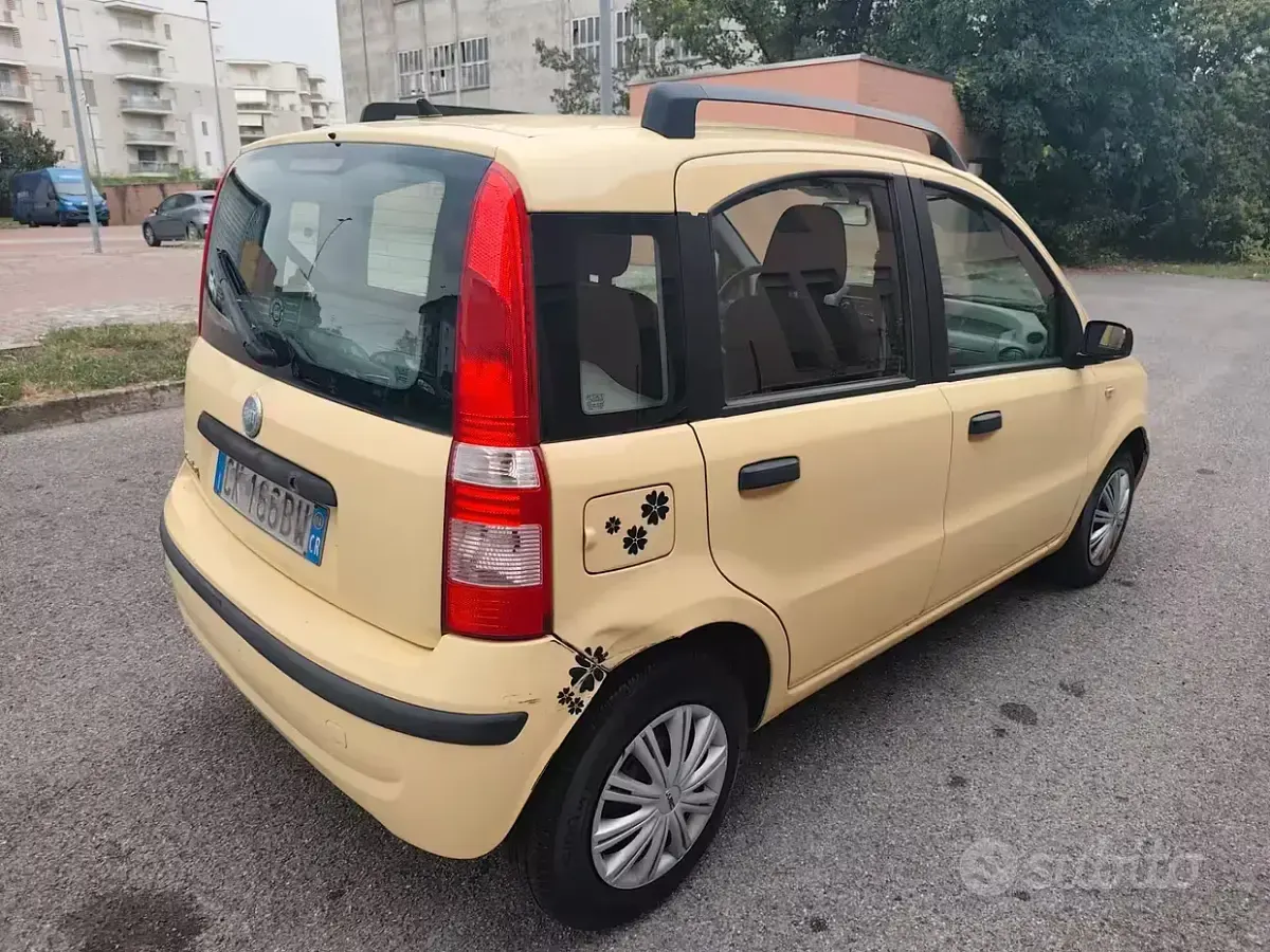 Usata Fiat Panda 54 CV (39 kW) 2004 Giallo Utilitaria