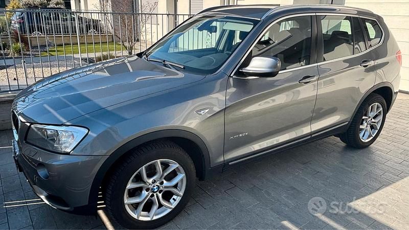 Usata BMW X3 184 CV (135 kW) 2012 Grigio SUV