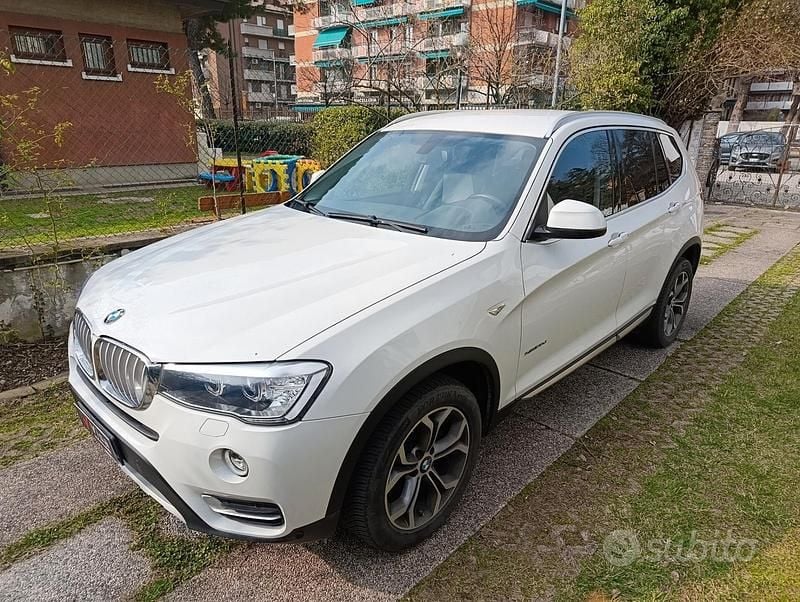 Usata BMW X3 xLine 190 CV (139 kW) 2016 Bianco SUV