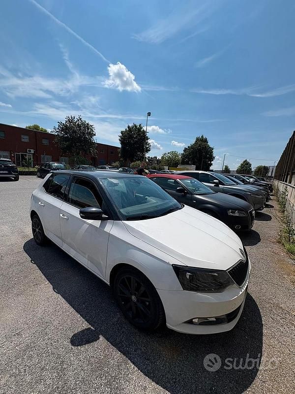 Usata Skoda Fabia Ambition 90 CV (66 kW) 2018 Bianco Utilitaria