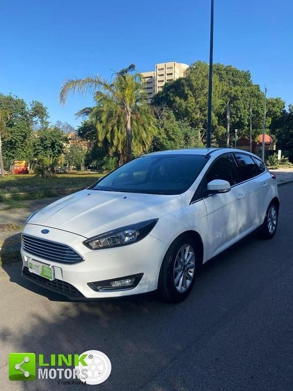 Bianco Usata 2018 Ford Focus Titanium | 9800 € (Super prezzo) - Immagine 1/4