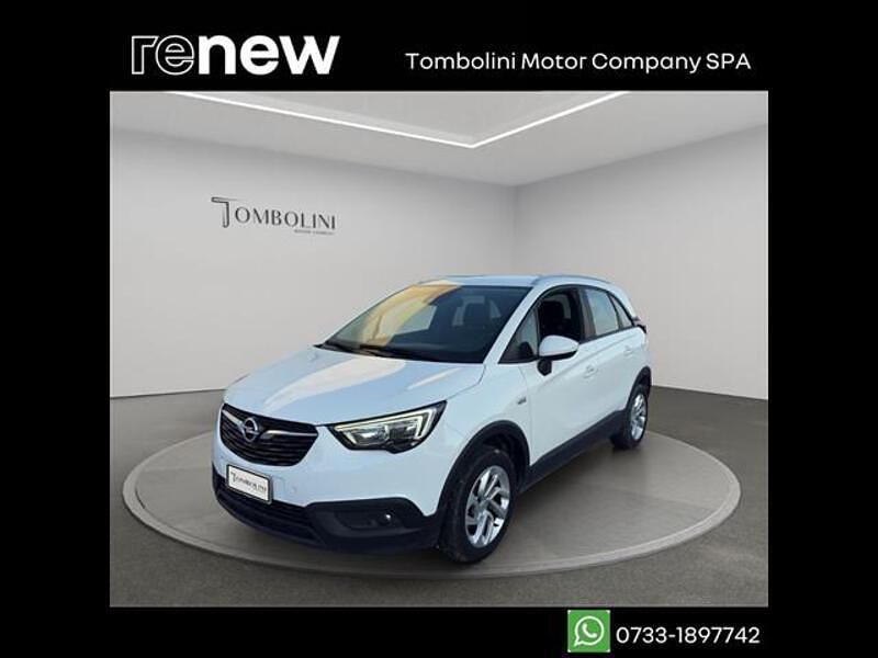 Usata Opel Crossland X Innovation 110 CV (80 kW) 2019 Bianco SUV