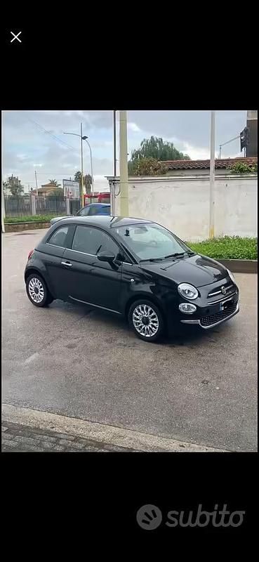 Usata Fiat 500 95 CV (69 kW) 2017 Nero Utilitaria