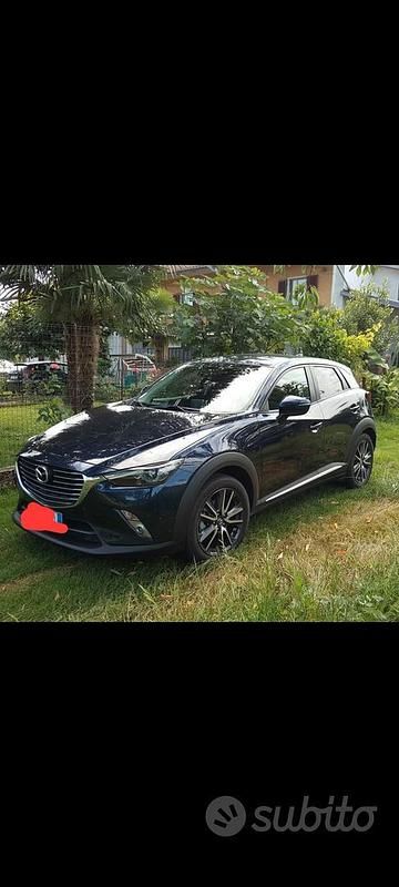 Usata Mazda CX-3 Exceed 105 CV (77 kW) 2017 Blu SUV