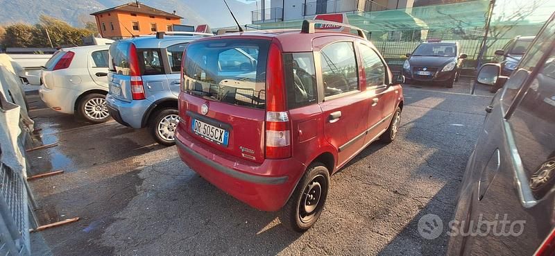 Usata Fiat Panda Dynamic 60 CV (44 kW) 2008 Rosso Utilitaria