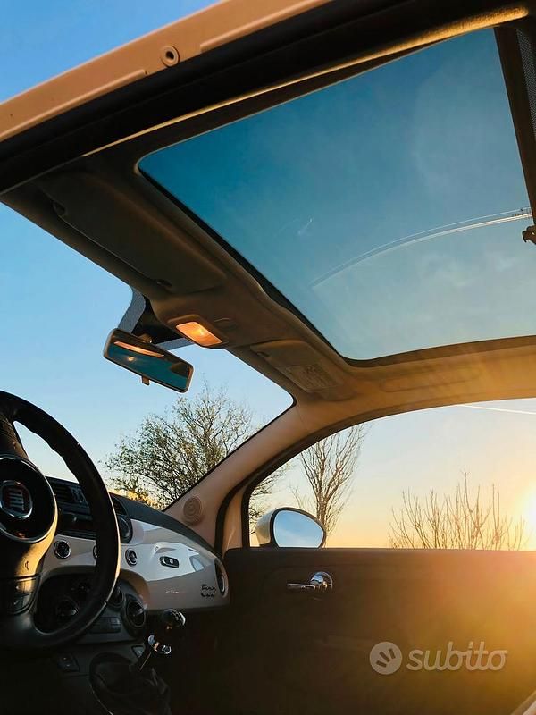 Usata Fiat 500 2014 Bianco Berlina