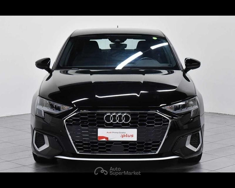Usata Audi A3 Advanced 150 CV (110 kW) 2020 Nero Berlina