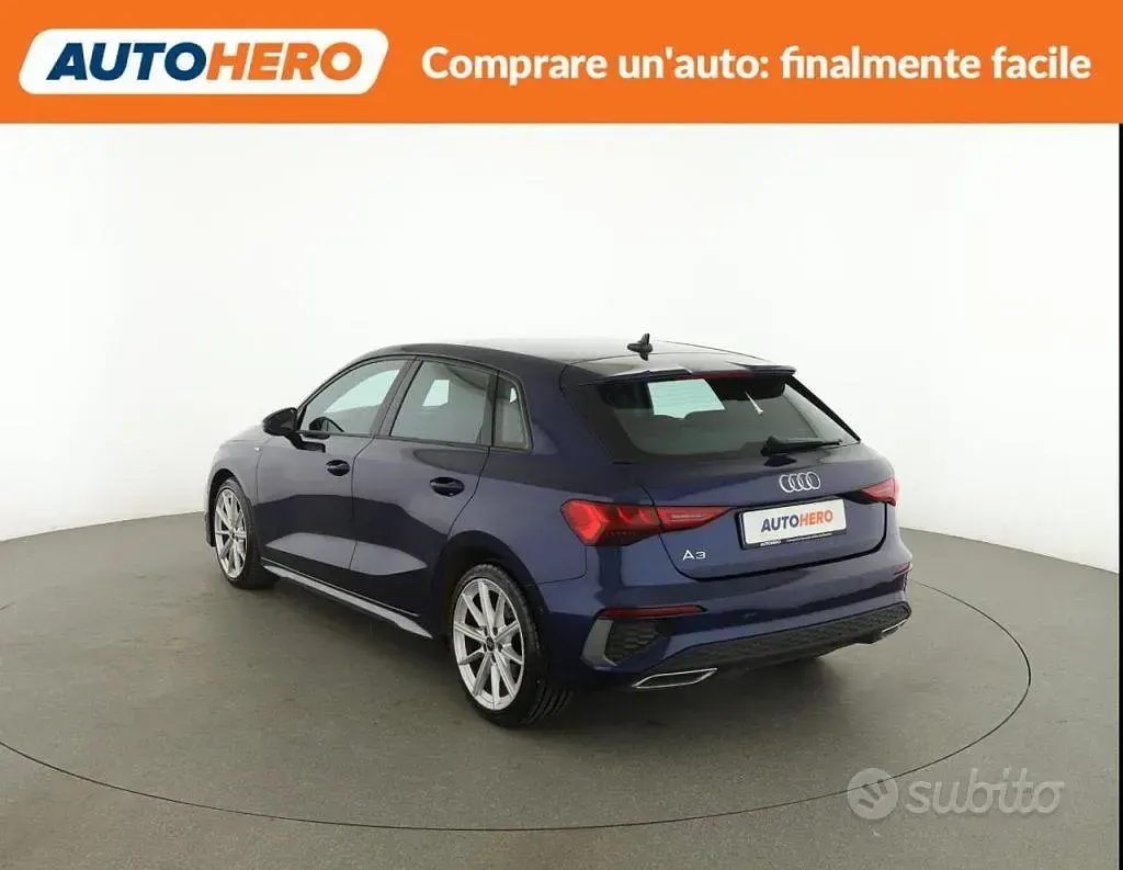 Usado Audi A3 S-Line 150 CV (110 kW) 2023 Azul Berlina