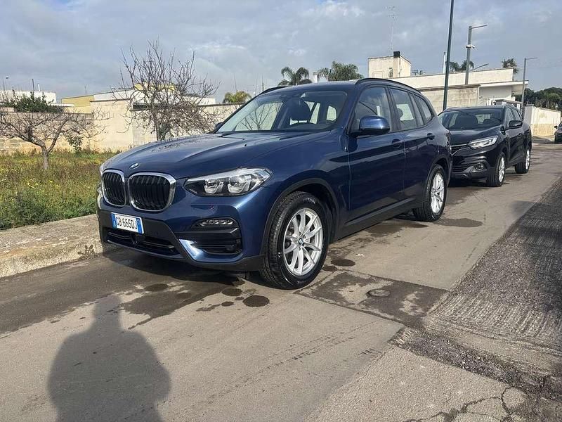 Usata BMW X3 150 CV (110 kW) 2020 Blu/azzurro SUV