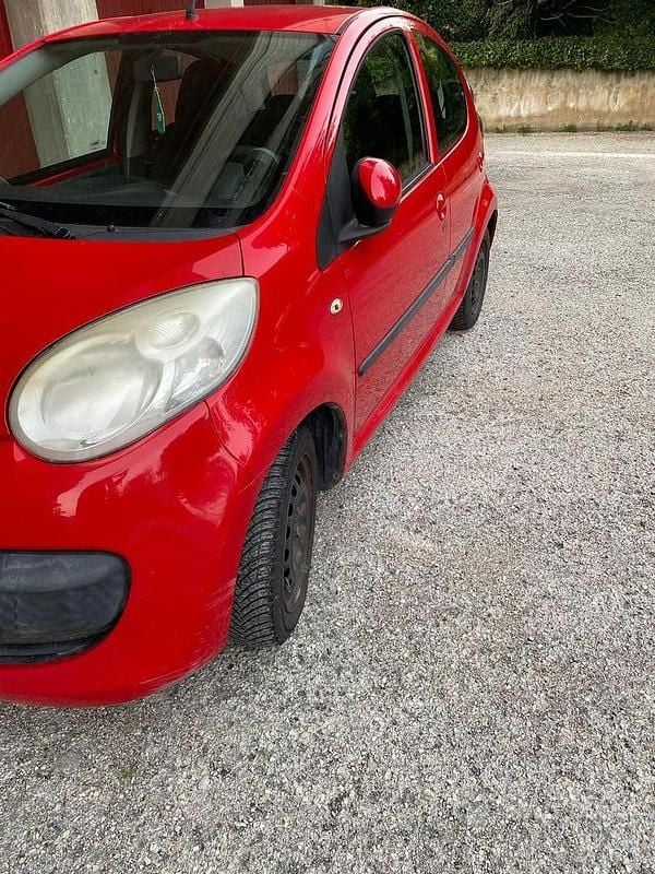 Usata Citroën C1 68 CV (50 kW) 2007 Rosso Utilitaria