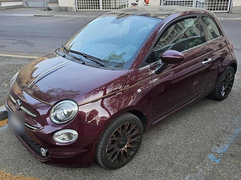 Usata Fiat 500 Collezione 69 CV (50 kW) 2019 Marrone Utilitaria