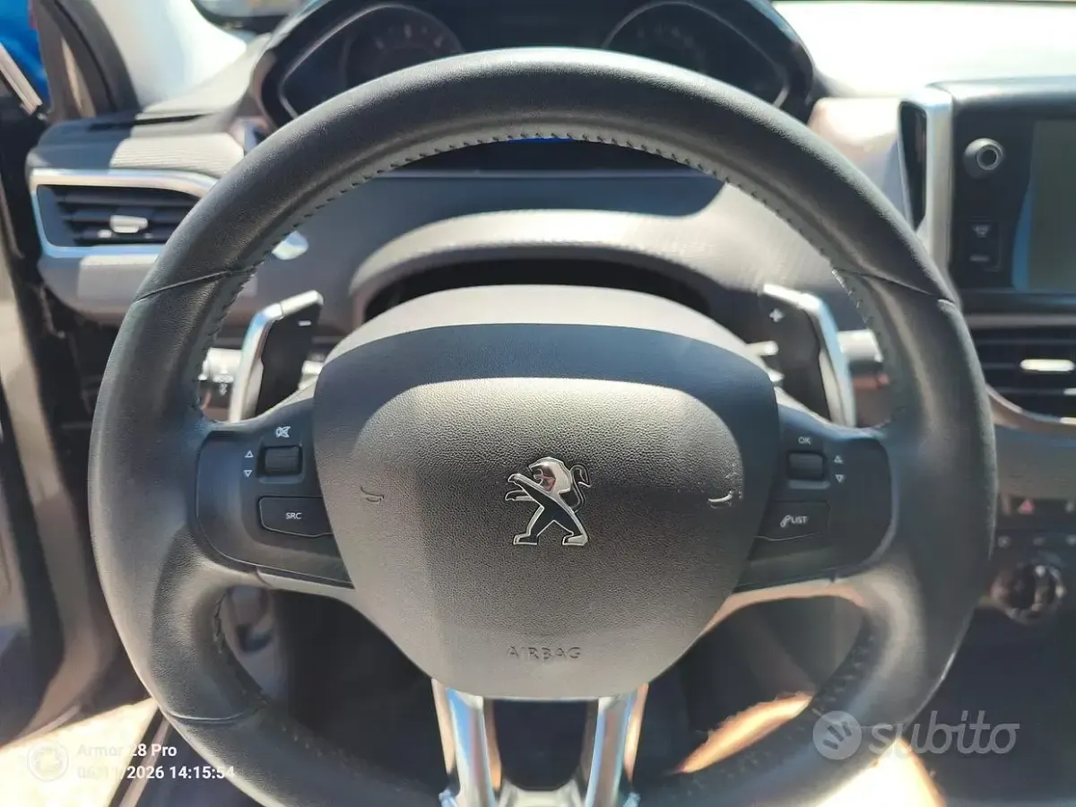 Usata Peugeot 2008 Active 82 CV (60 kW) 2013 Grigio SUV