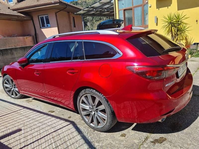 Usata Mazda 6 Exclusive 184 CV (135 kW) 2018 Rosso Station wagon
