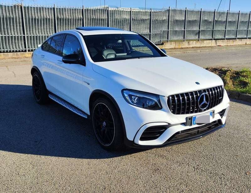 Usata Mercedes GLC63 AMG AMG 510 CV (375 kW) 2019 Bianco Coupé