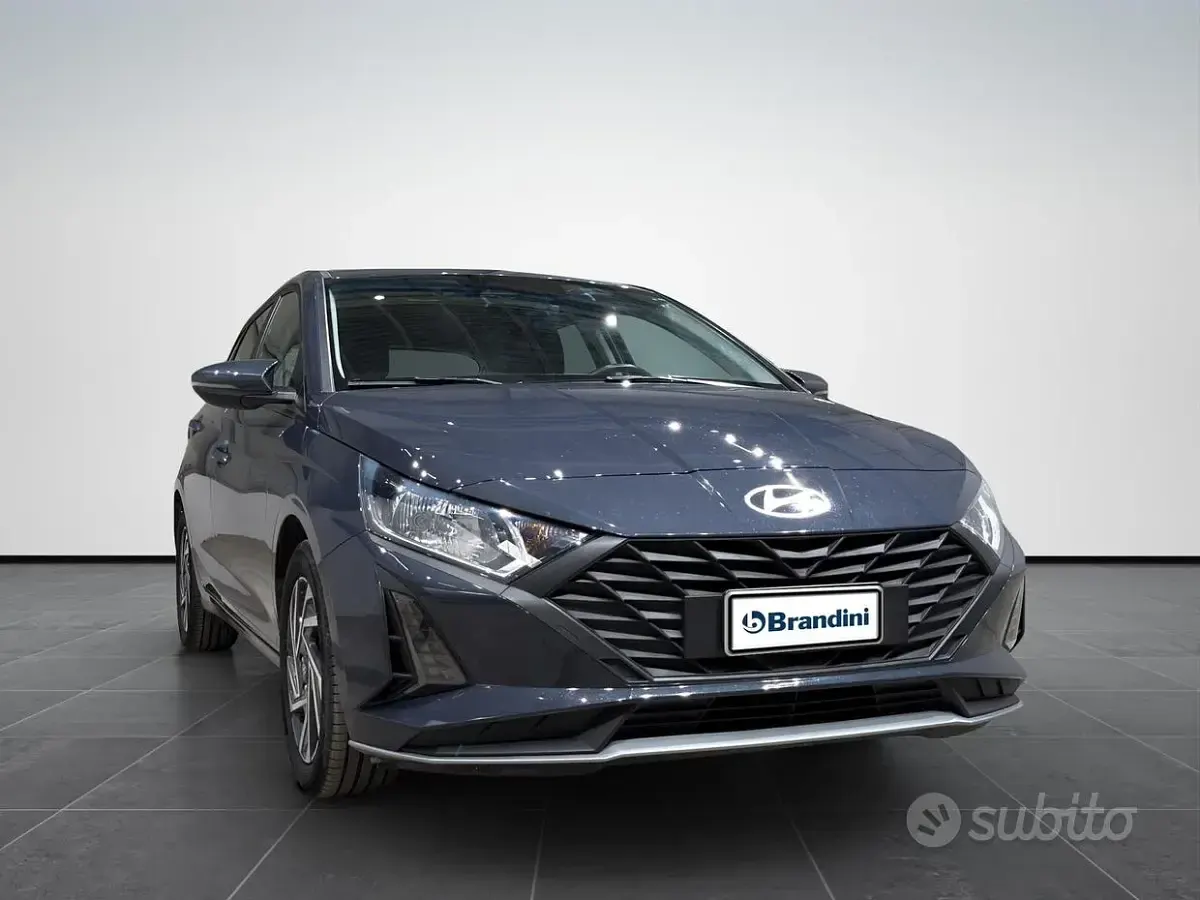 Usata Hyundai i20 79 CV (58 kW) 2024 Blu Utilitaria