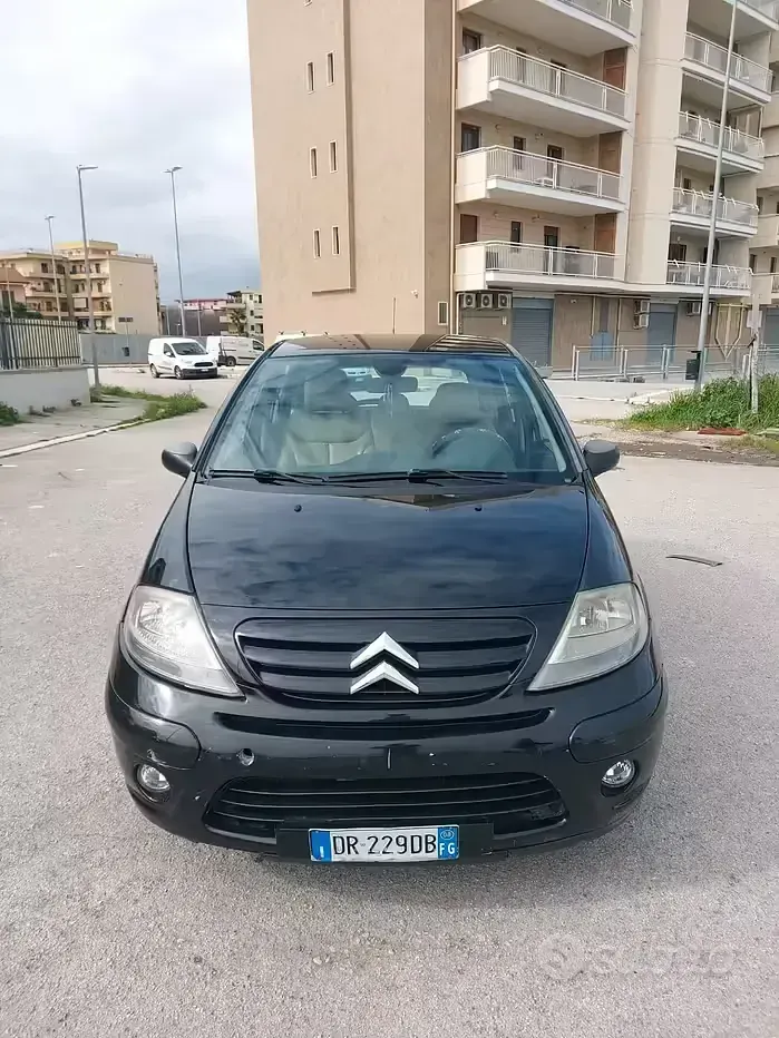 Usata Citroën C3 Exclusive 68 CV (50 kW) 2008 Nero Berlina