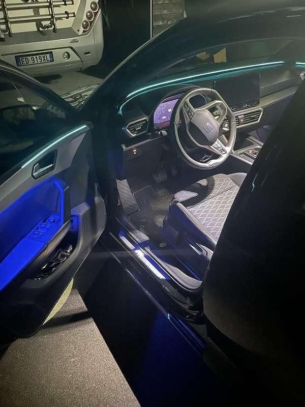 Usata Seat Leon FR 150 CV (110 kW) 2021 Nero Berlina