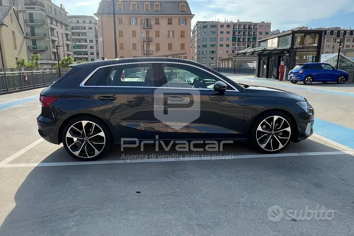 Usata Audi A3 Sportback Advanced 200 CV (147 kW) 2023 Grigio Utilitaria