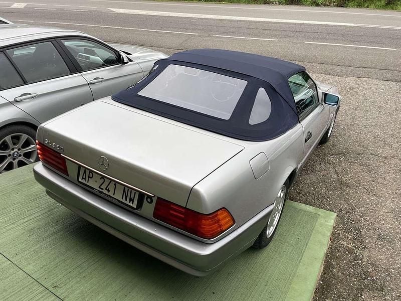 Usata Mercedes SL320 231 CV (169 kW) 1993 Argento Cabrio