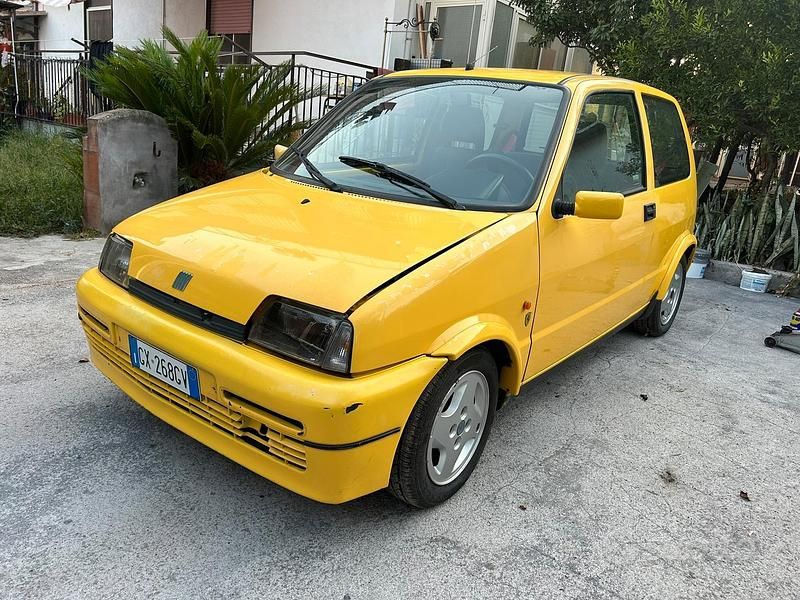 Usata Fiat 500 101 CV (74 kW) 1996 Giallo Utilitaria