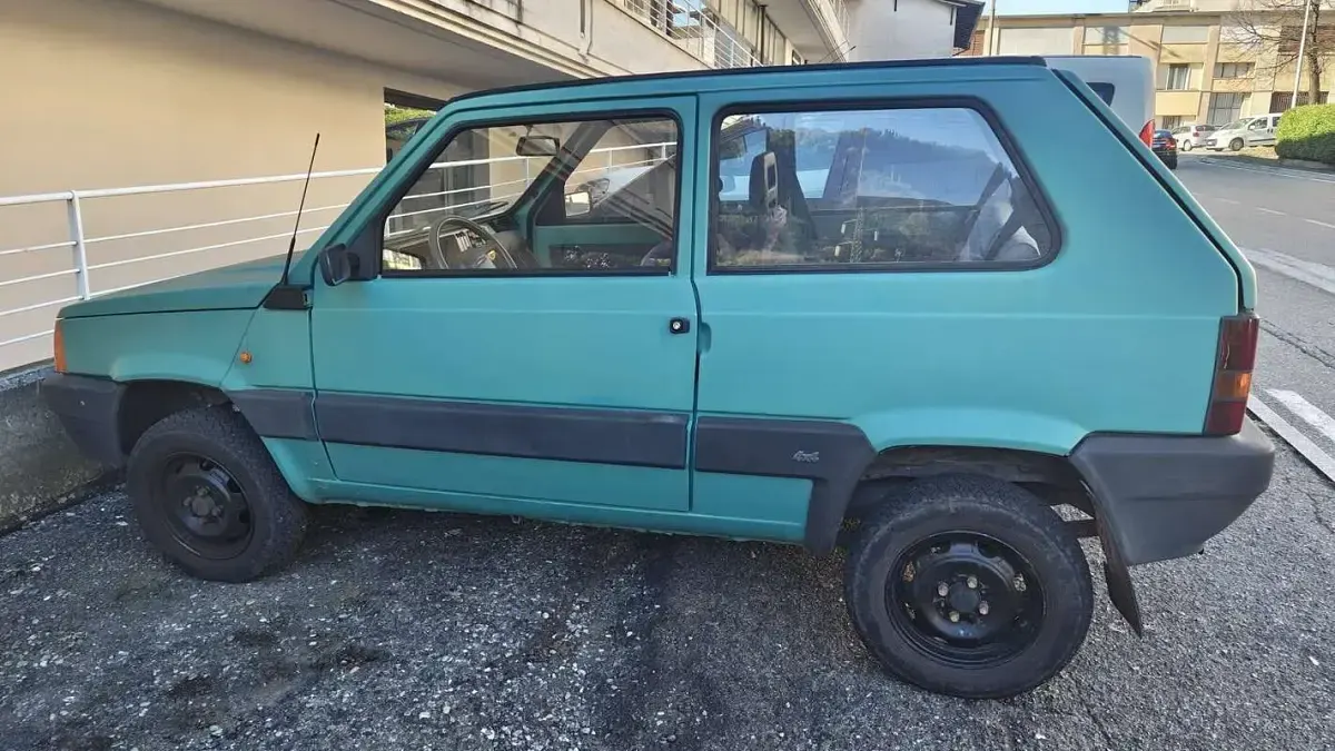 Usata Fiat Panda 4x4 Club 54 CV (39 kW) 1998 Verde Utilitaria