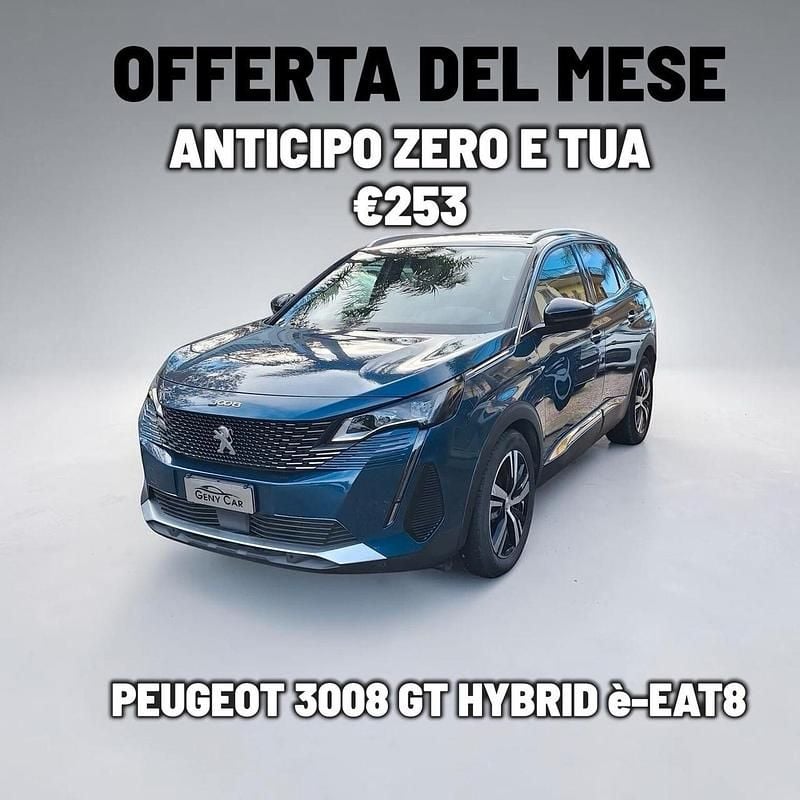 Usata Peugeot 3008 Allure 199 CV (146 kW) 2022 Blu Station wagon