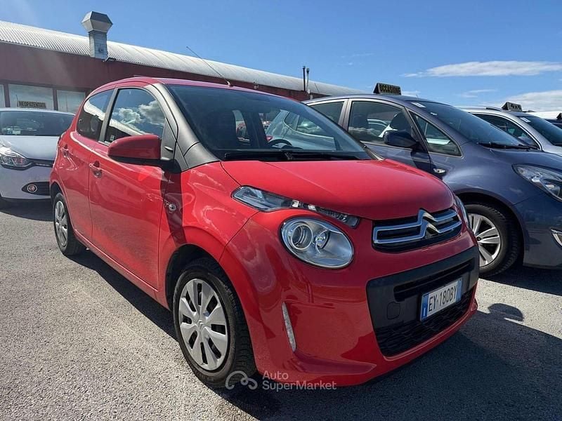 Usata Citroën C1 Shine 69 CV (50 kW) 2015 Arancione Utilitaria