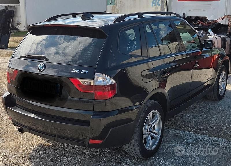 Usata BMW X3 177 CV (130 kW) 2009 Nero SUV