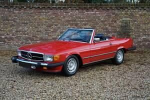 Usata Mercedes SL500 231 CV (169 kW) 1983 Rosso Cabrio