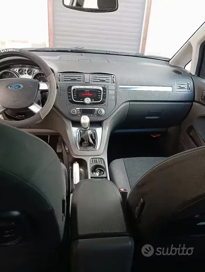 Usata Ford C-MAX Titanium 109 CV (80 kW) 2008 Grigio Monovolume